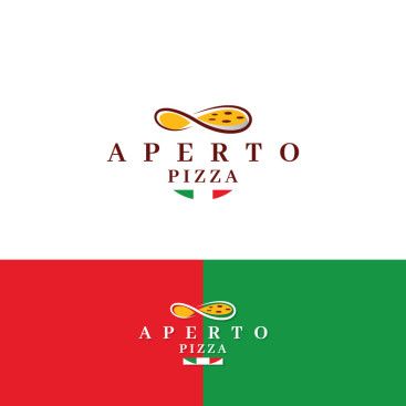 APERTO PİZZA LOGOSUNU ARIYOR yarışmasına tasarımcı fatihyilmaz tarafından sunulan  tasarım 