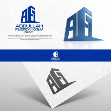 İNŞAAT FİRMAMIZ İÇİN SIFIRDAN BİR YÜZ LOGO VE KARTVİZİT yarışmasına tasarımcı Thomas Bewick tarafından sunulan  tasarım 