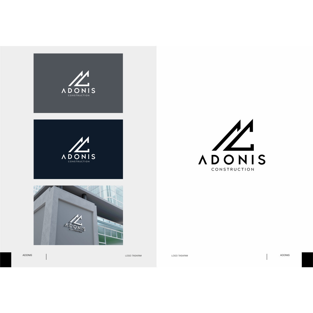 Adonis Construction Logo Tasarımı