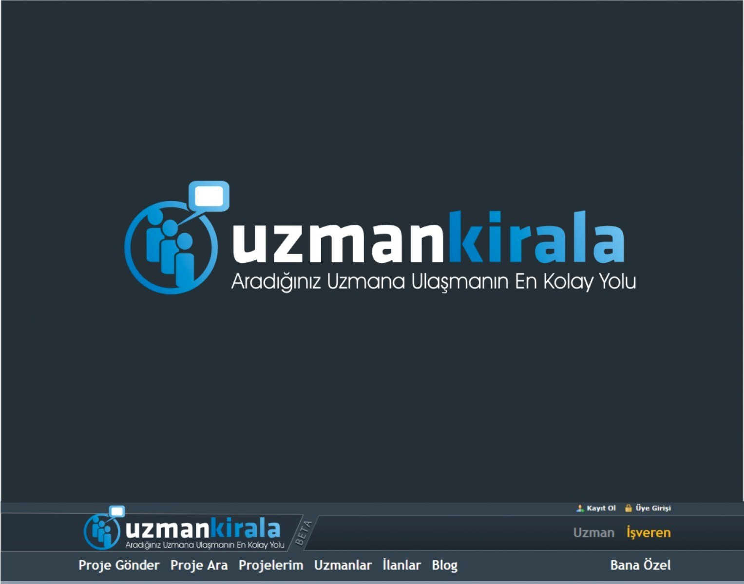 Tasarlayan altun1411-UzmanKirala.com Logo Revizyonu