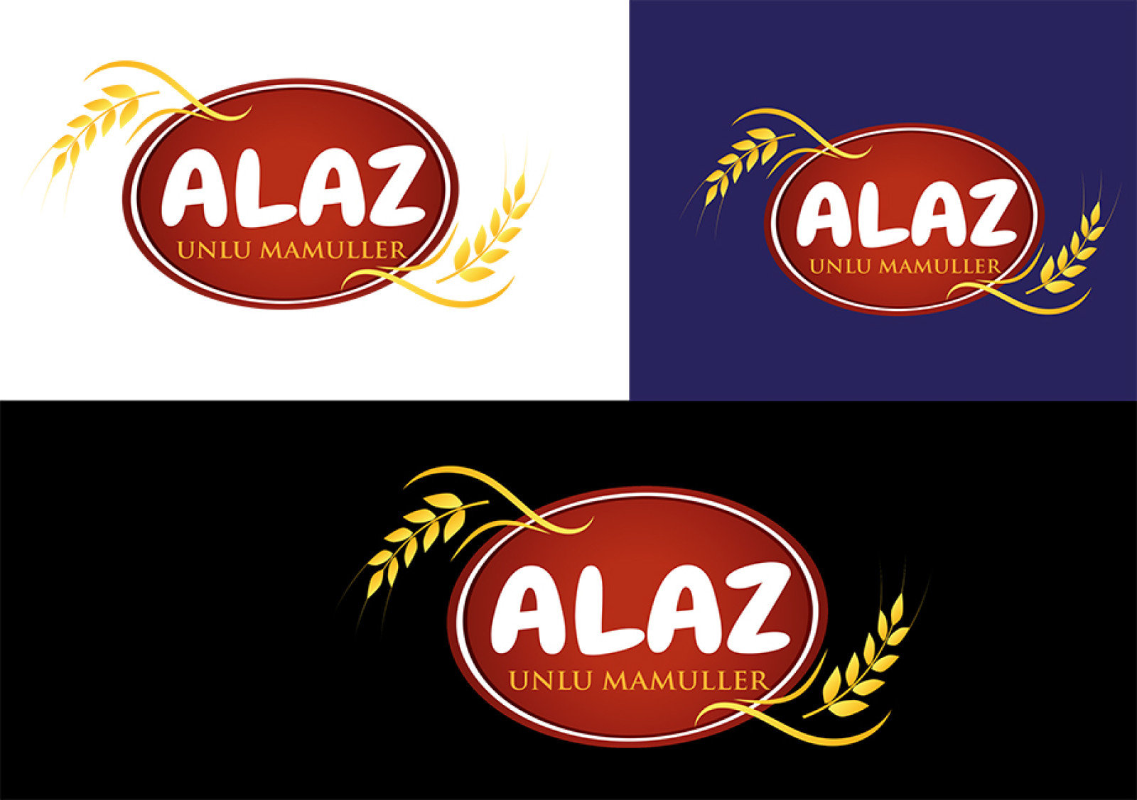 Tasarlayan 8888-Gıda Firmamız için 'Alaz' Logo Tasarımı