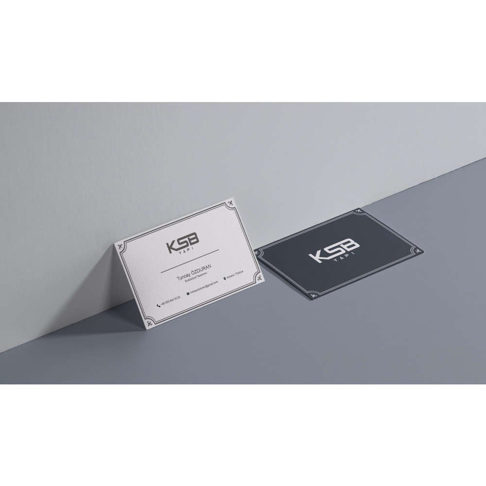 İNŞAAT FİRMAMIZ İÇİN KARTVİZİT