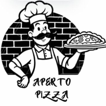 APERTO PİZZA LOGOSUNU ARIYOR yarışmasına tasarımcı Ayşegül buğday tarafından sunulan  tasarım 