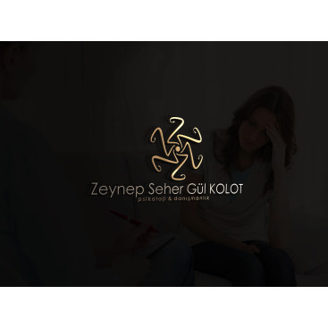 Psikoloji kliniği logo tasarımı yarışmasına tasarımcı hbgrafik tarafından sunulan  tasarım 