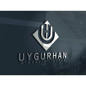 UYGURHAN MİMARLIK LOGOSUNU ARIYOR yarışmasına tasarımcı Ahenk tarafından sunulan  tasarım 