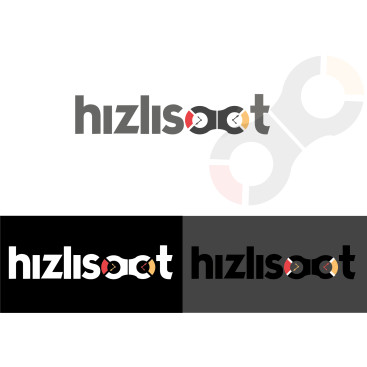 Hizlisaat.com logosunu arıyor yarışmasına tasarımcı malipyrz tarafından sunulan  tasarım 