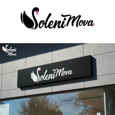Soleni Mova Logo yarışmasına tasarımcı SultBade tarafından sunulan  tasarım 