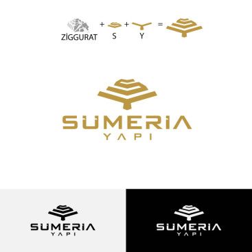 Sümeria inşaat anonim şirketi yarışmasına tasarımcı art_logo tarafından sunulan  tasarım 