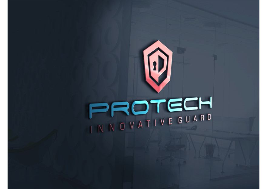 Protech Güvenlik Logo-amblem tasarımı yarışmasına tasarımcı wAres tarafından sunulan  tasarım 