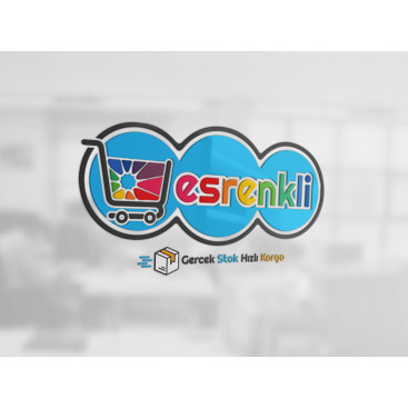 online mağazamıza özgü logo tasarımı  yarışmasına tasarımcı LogoMerkezi.com tarafından sunulan  tasarım 