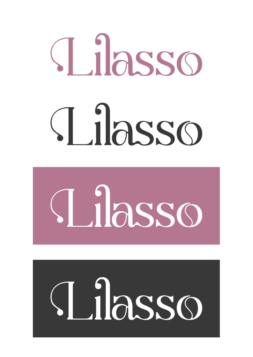 Tasarlayan Aleynaaya-''LİLASSO'' MARKASI İÇİN LOGO-KARTVİZİT