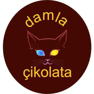 DAMLA Çikolata ve Şekerleme logo tasarım yarışmasına tasarımcı dilaraa tarafından sunulan  tasarım 