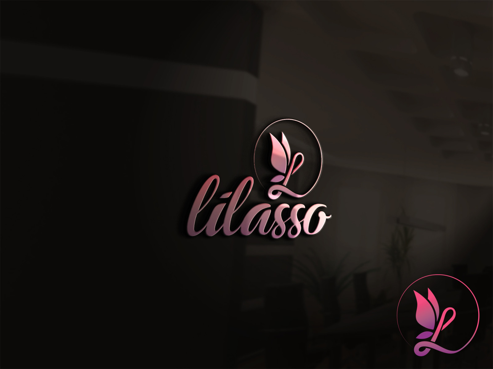 Tasarlayan Etrah™-''LİLASSO'' MARKASI İÇİN LOGO-KARTVİZİT