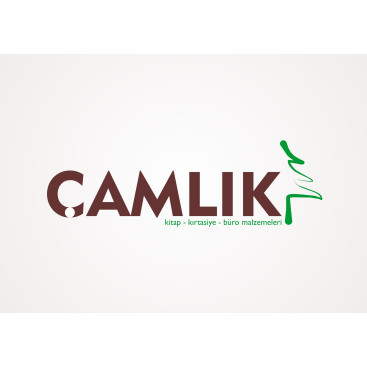 ÇAMLIK KİTAP-KIRTASİYE İÇİN LOGO TASARIM yarışmasına tasarımcı anafor tarafından sunulan  tasarım 