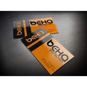 OTOMASYON FİRMASI İÇİN LOGO VE KARTVİZİT yarışmasına tasarımcı grafAkir_aciZz tarafından sunulan  tasarım 