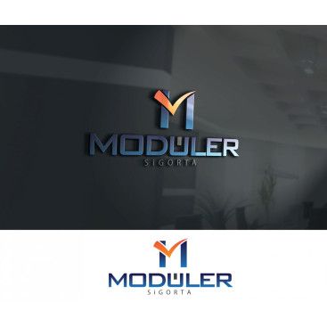 Modüler Sigorta Logo Tasarımı yarışmasına tasarımcı silence tarafından sunulan  tasarım 
