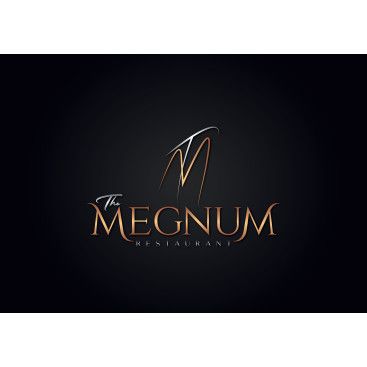The Megnum Restoranı İçin Logo Tasarım. yarışmasına tasarımcı İNNOVASYON tarafından sunulan  tasarım 