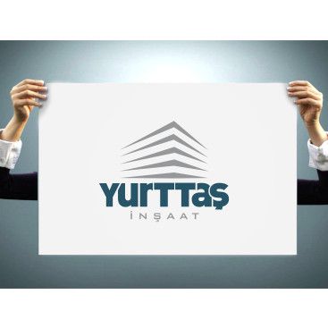 yurttaş inşaat logo tasarımı yarışmasına tasarımcı RΛPİDO tarafından sunulan  tasarım 