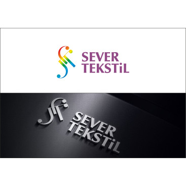 Tekstil firma logosu yarışmasına tasarımcı grafikerh tarafından sunulan  tasarım 