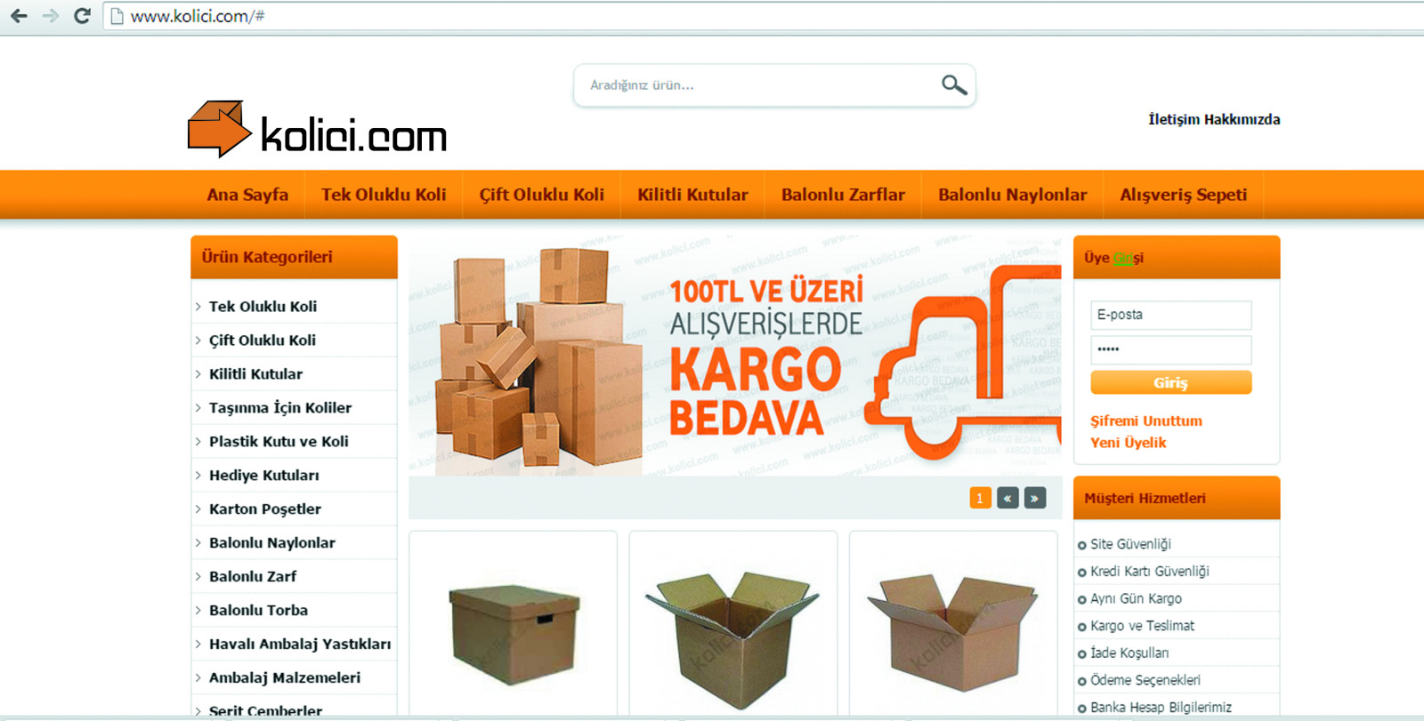 Tasarlayan e_bengu-Taşınırken Koli mi Lazım?