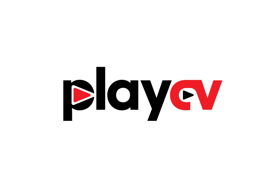 Videolu CV platformu için logo tasarımı yarışmasına tasarımcı merter tarafından sunulan  tasarım 
