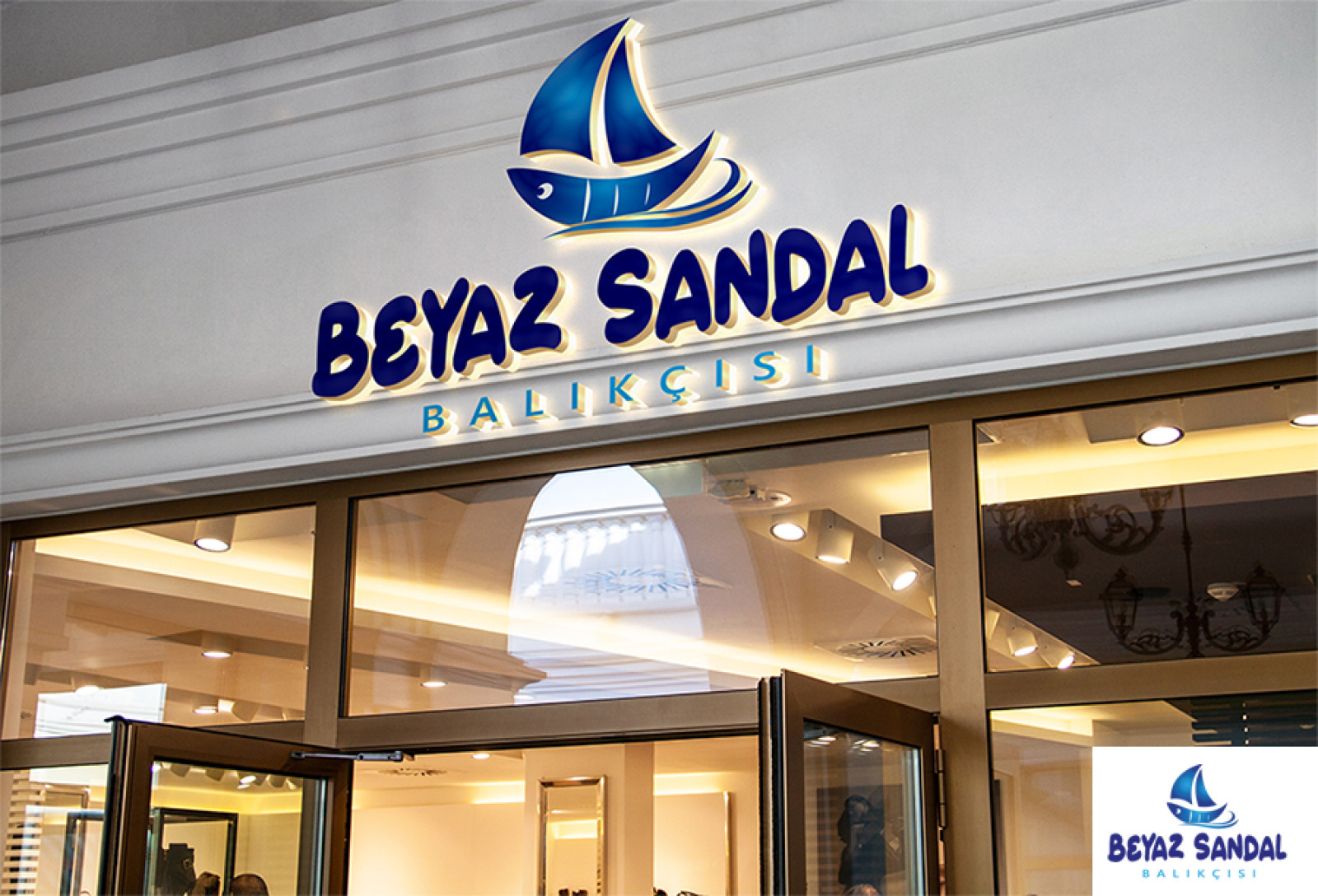 Tasarlayan 8888-BALIK RESTORANTIMIZ İÇİN LOGO ARIYORUM 