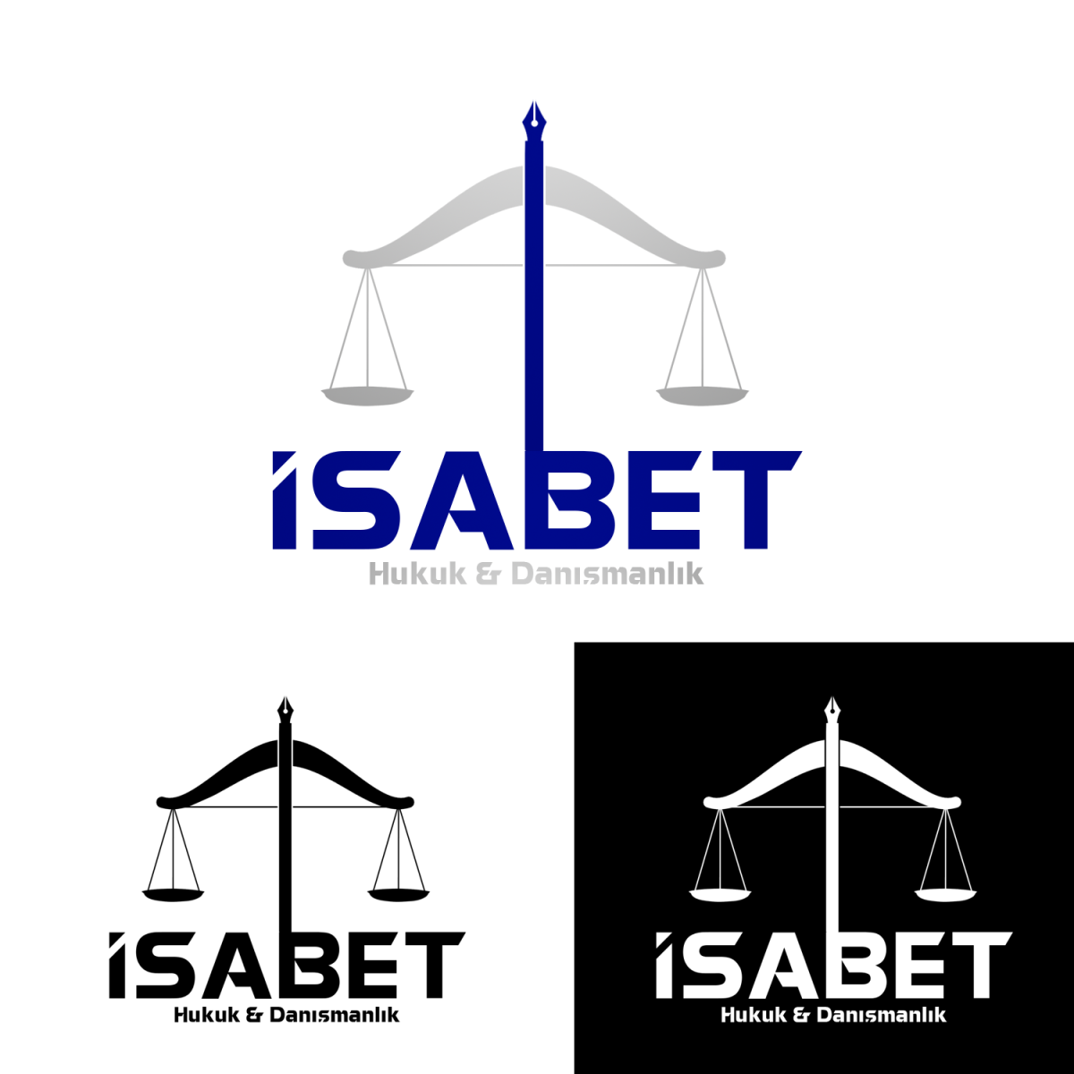 Tasarlayan ΛTLΛS™-İSABET HUKUK VE DANIŞMANLIK LOGO TASARIM