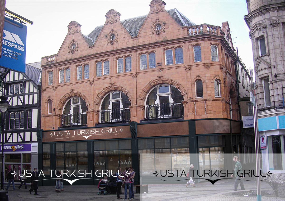 Tasarlayan designer477-İngiltere'de Türk Restoranı -Tabela Logo