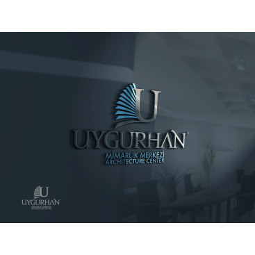 UYGURHAN MİMARLIK LOGOSUNU ARIYOR yarışmasına tasarımcı Ardakaya tarafından sunulan  tasarım 