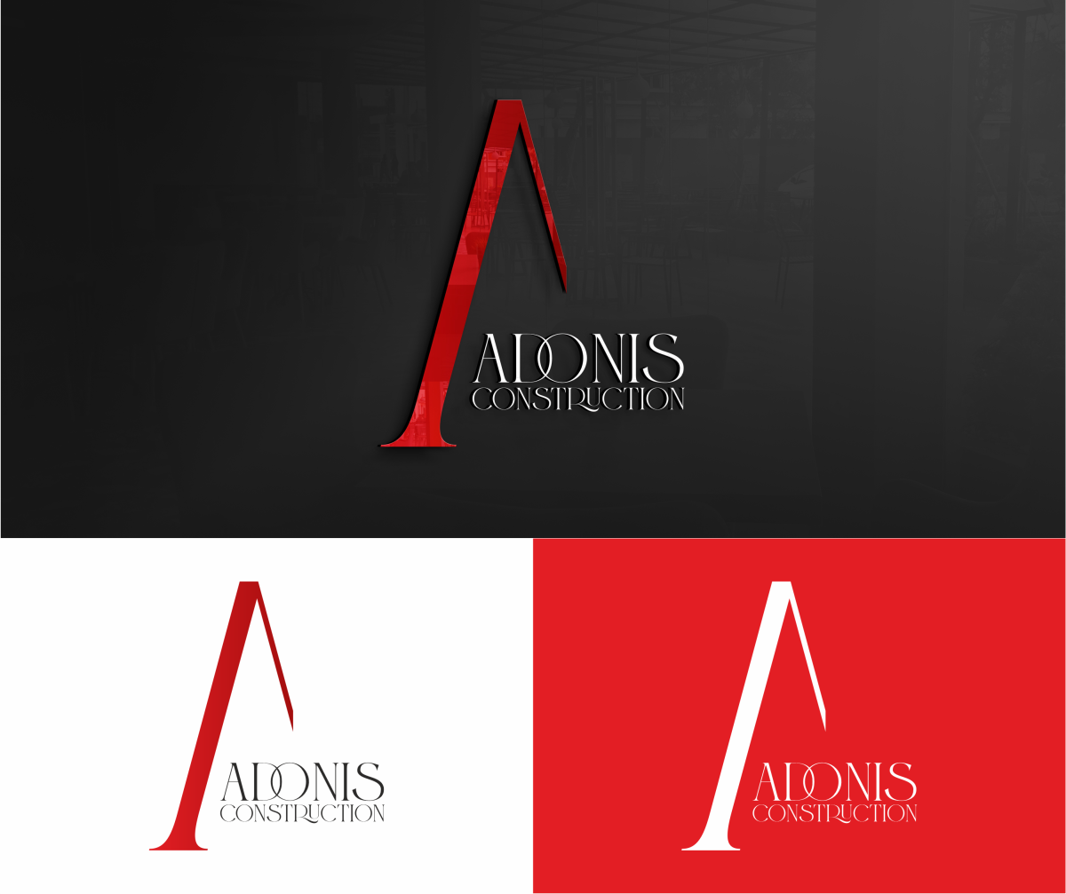 Tasarlayan Volkan Güncü-Adonis Construction Logo Tasarımı