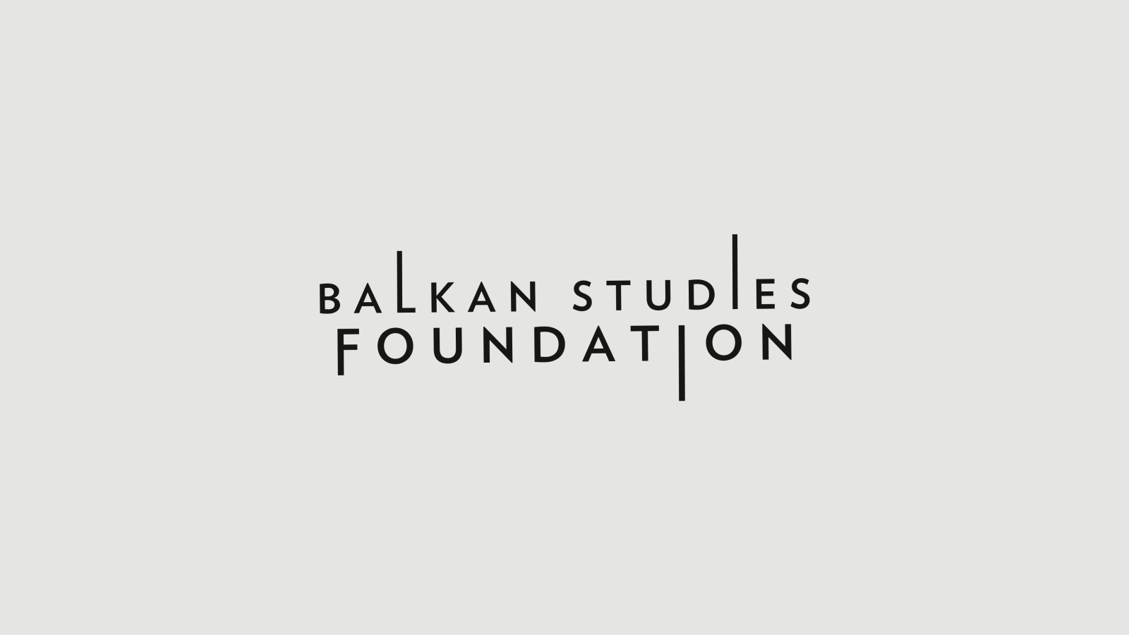 Tasarlayan Ardakaya- Balkan Studies Foundation Kurumsal Logo