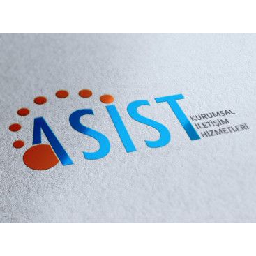 ASİST KURUMSAL İLETİŞİM İÇİN LOGO yarışmasına tasarımcı Rapsodi tarafından sunulan  tasarım 