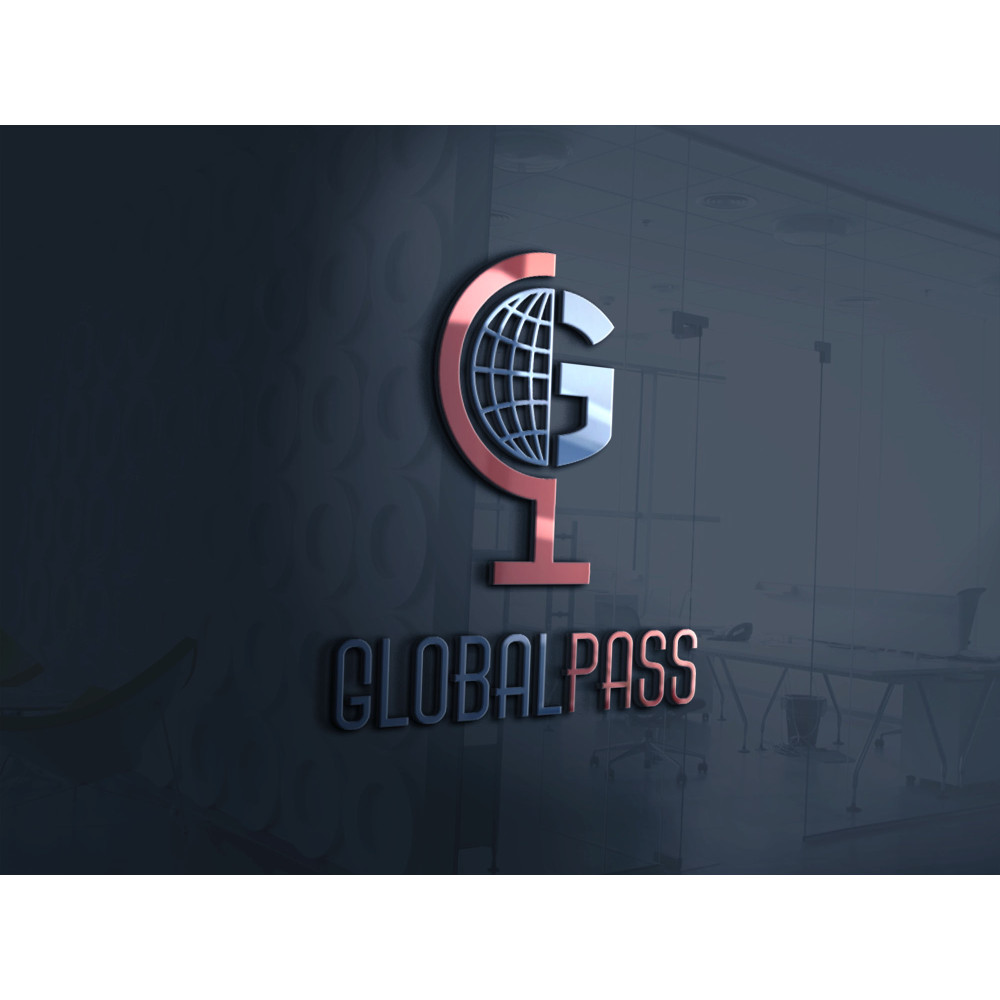Globalpass logo tasarim