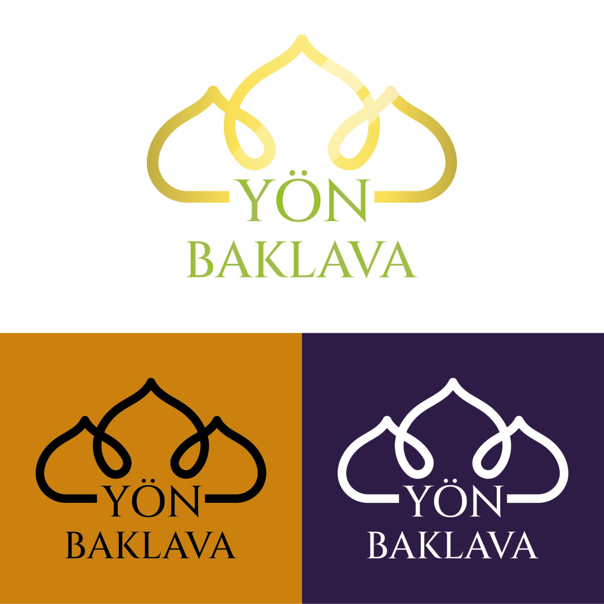 Tasarlayan ozanurtekin-Yön Baklava şirketimiz için sade ve şık