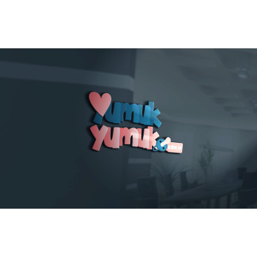 YUMUKYUMUK.COM.TR Logo ve Amblem Tasarım yarışmasına tasarımcı Trgy tarafından sunulan  tasarım