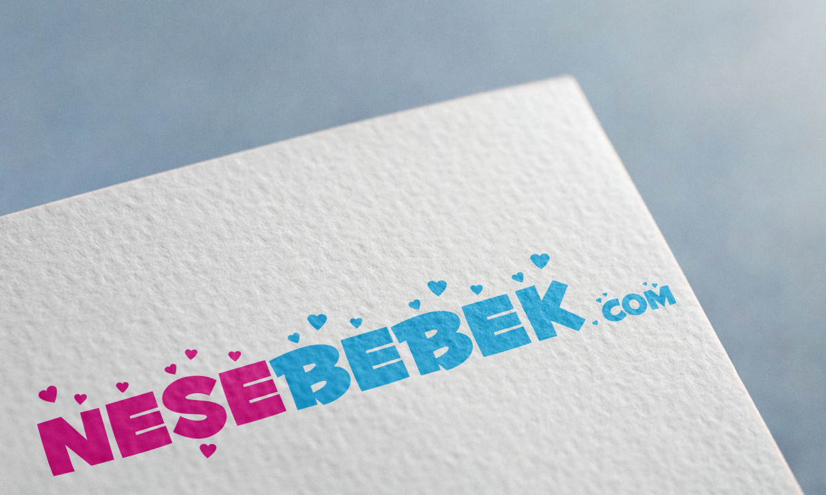 Tasarlayan Ömergrafik-NeşeBebek.com Logo Tasarımı 355x100 px