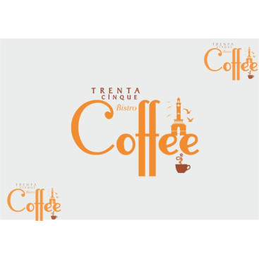 cafe bistro için logo yarışmasına tasarımcı elifgrafikdesign tarafından sunulan  tasarım 