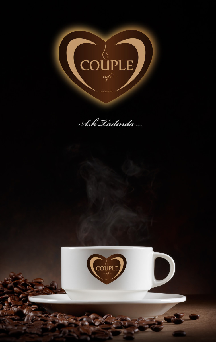 Tasarlayan Visual_Communication_Design-Cafe Logo tasarımı