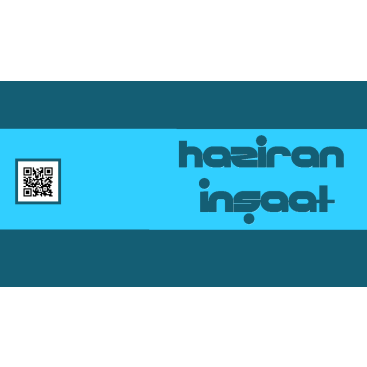 Haziran İnşaat'ın kartvizitini tasarla yarışmasına tasarımcı 2N1K tarafından sunulan  tasarım 