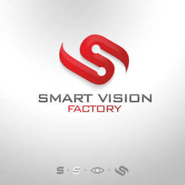 Smart Vision Factory için Logo Tasarımı yarışmasına tasarımcı grfkismail tarafından sunulan  tasarım