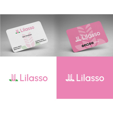 ''LİLASSO'' MARKASI İÇİN LOGO-KARTVİZİT yarışmasına tasarımcı SZR Graphic Design tarafından sunulan  tasarım