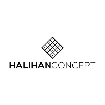 HALIHAN markası için logo ve tabela yarışmasına tasarımcı ekaredesign tarafından sunulan  tasarım 