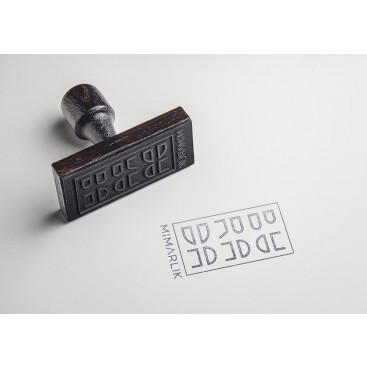 Burada Mimarlık Logo Tasarımı yarışmasına tasarımcı Metteyya tarafından sunulan  tasarım 