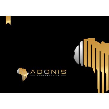 Adonis Construction Logo Tasarımı yarışmasına tasarımcı ogzhnygns tarafından sunulan  tasarım 