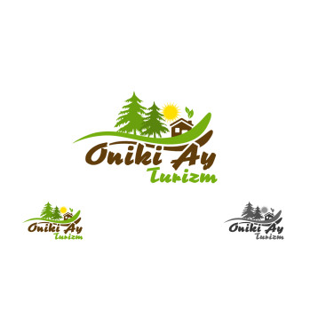 oniki ay ( 12 ay ) turizm logo çalışması yarışmasına tasarımcı utku2002 tarafından sunulan  tasarım 