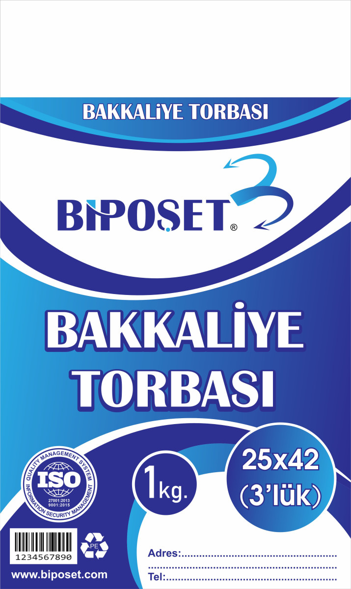 Tasarlayan 443618-BAKKALİYE TORBASI  DIŞ AMBALAJ TASARIMI