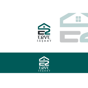ERVE İnşaat İçin Logo+KurumsalKimlik yarışmasına tasarımcı MustafaGuven tarafından sunulan  tasarım 