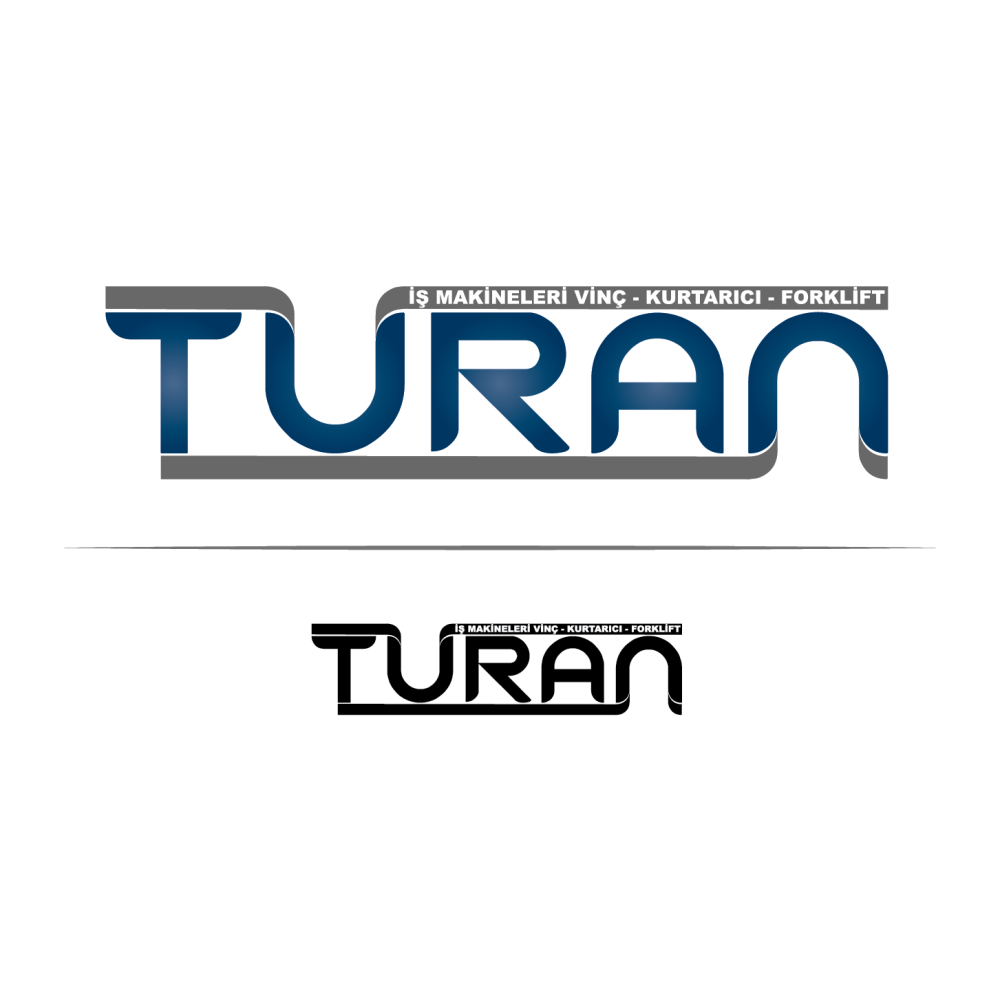 TURAN İŞ MAKİNELERİ LOGO TASARIMI