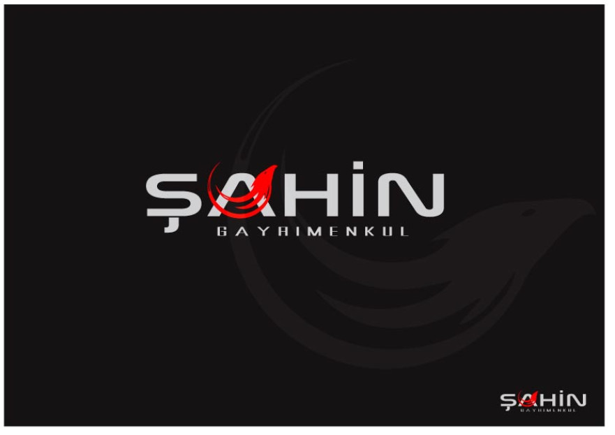 Şahin Gayrimenkul Logo + Kurumsal Kimlik yarışmasına tasarımcı Chiwely tarafından sunulan  tasarım 