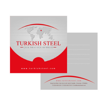 Çelik ihracatçıları birliği kurumsal  yarışmasına tasarımcı yaydin tarafından sunulan  tasarım 